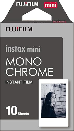 Miniatura 2 de Fujifilm Instax Mini - Juego de 3 unidades de película instantánea monocromática, monocromática (10 x 3 = 30) # 337556 para impresora Mini 90 8 70