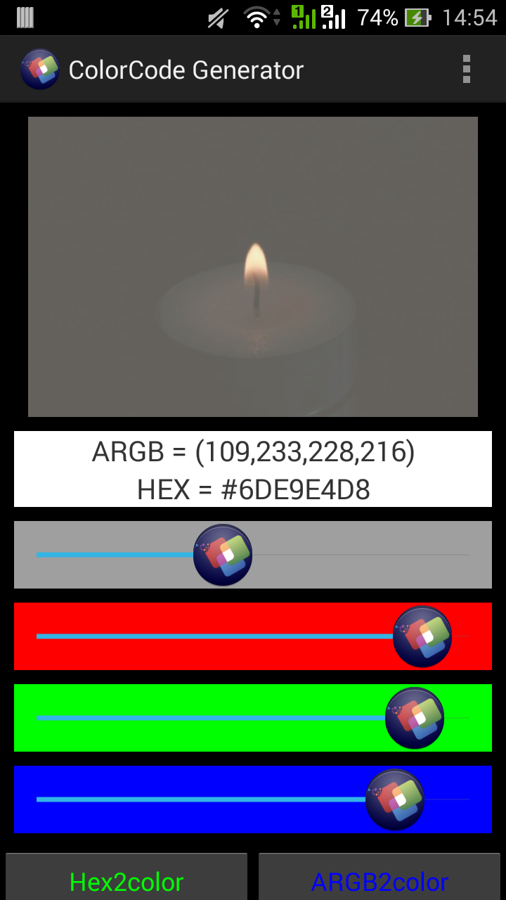 ColorCode Generator - App on Amazon Appstore