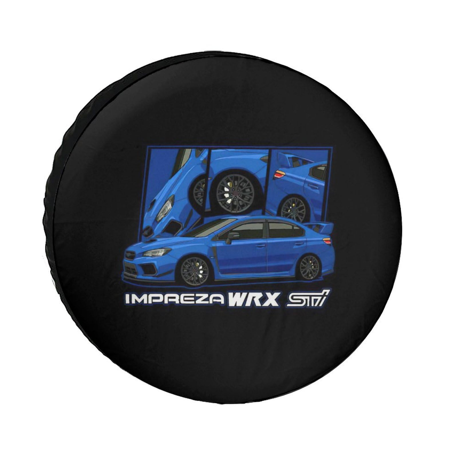 Amazon.co.jp: SUBARU スバル STI タイヤカバー スペアタイヤ