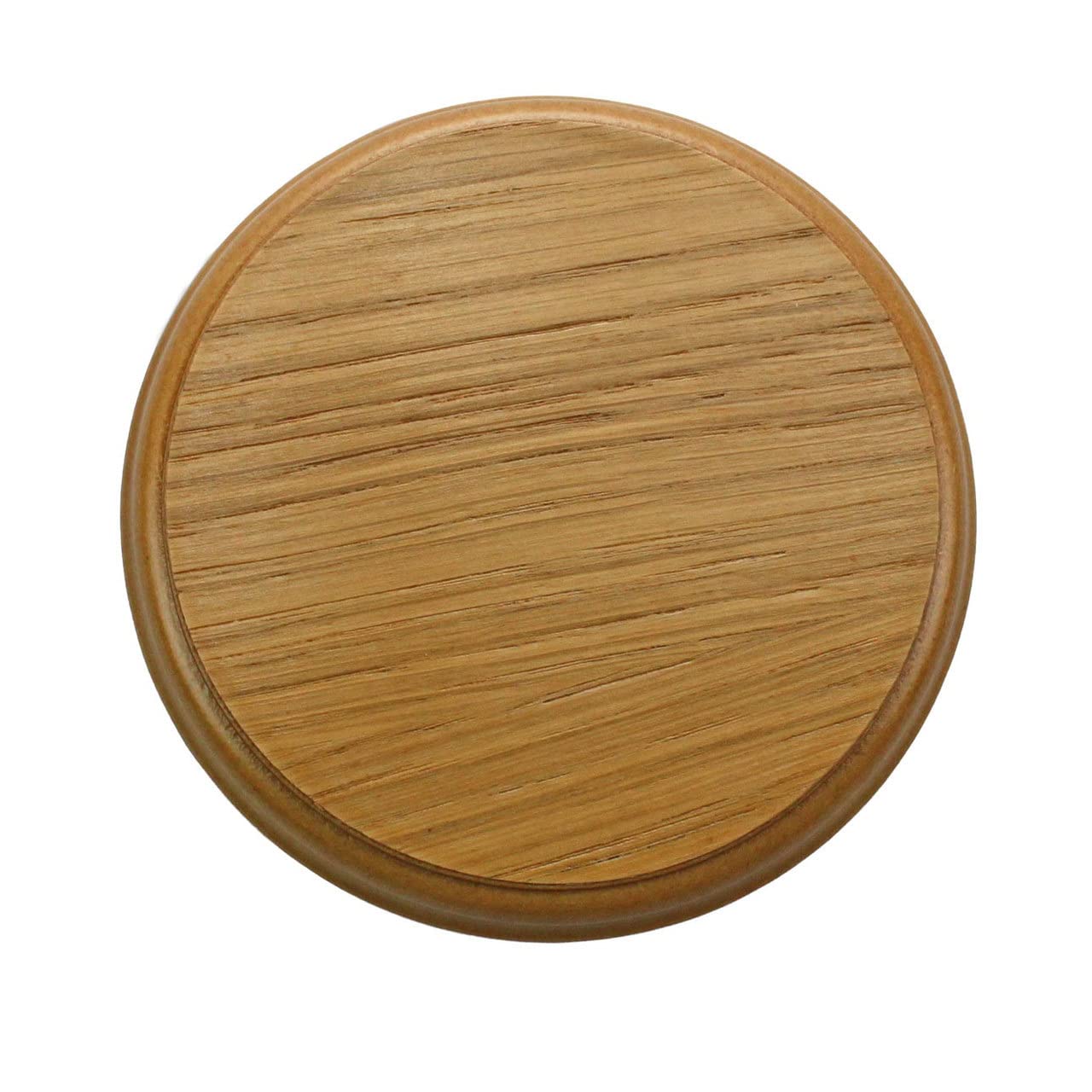 200mm Oak Veneered Plinth for lamps and Trophies