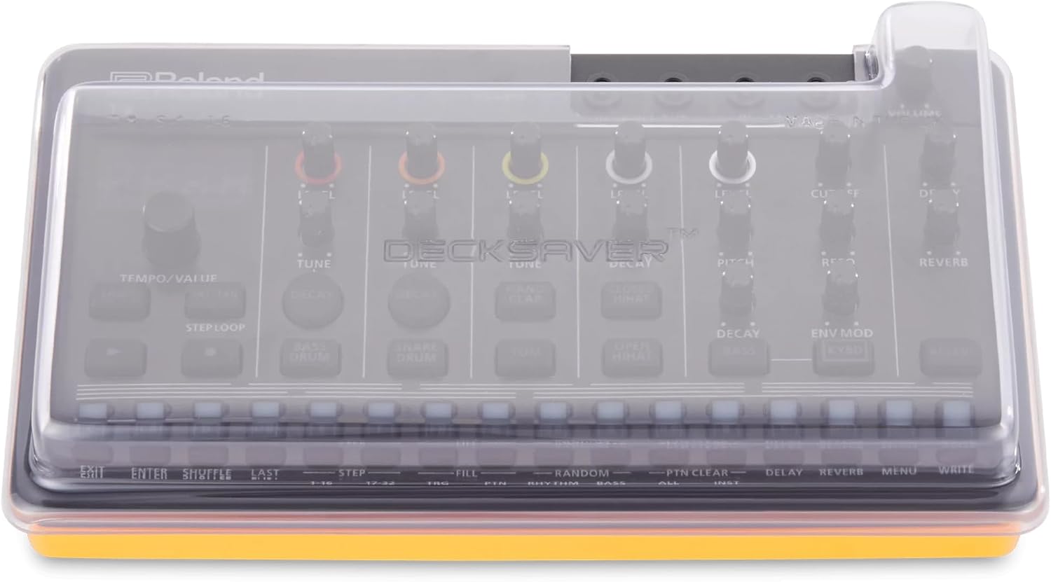 Decksaver Super Strong Polycarbonate Custom Fit Cover Compatible with Roland Aira Compact T-8, J-6 & S-1, Dust Cover for Travel and Everyday Protection