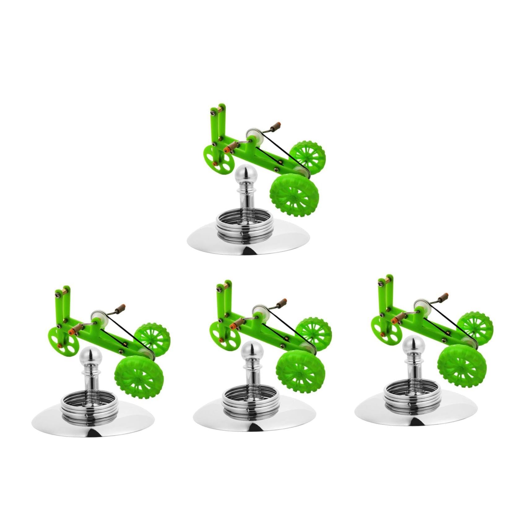 BESPORTBLE 4juegos Juguete Educativo para Entrenamiento De Loros Bicicleta De Jugar y Anillo Interactivo Accesorios para Aves Fomenta La Inteligencia Ejercicio Muscular
