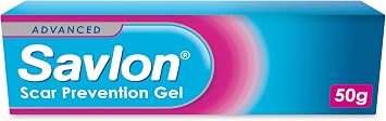Savlon Scar Prevention Gel, Helps Soothe Minor Wounds & Superficial Burns, Speeds Up Healing and Reduces Likelihood of Scarring 50g, 1 pack