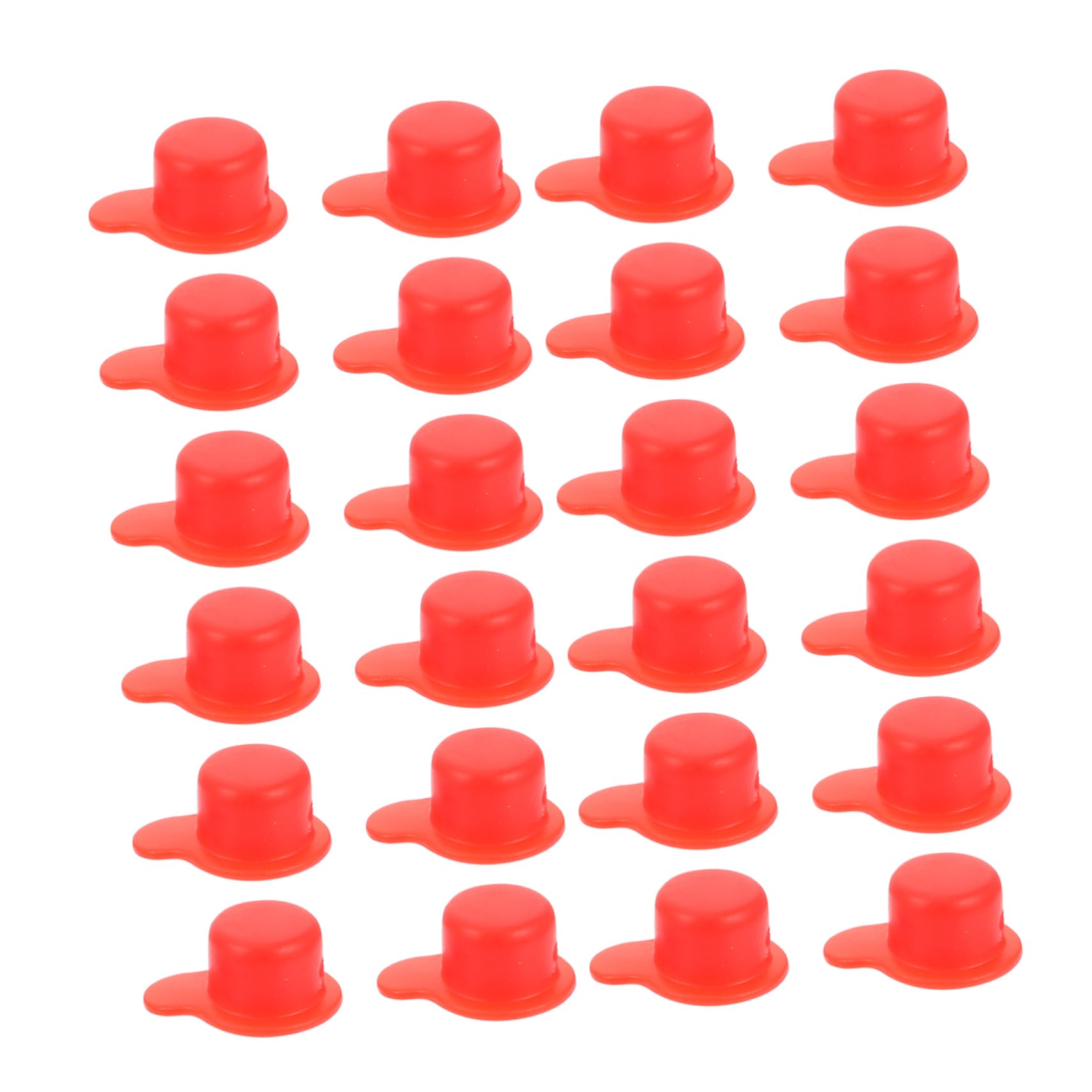 Cabilock 200pcs Internal Thread Protective Caps Silicone Cylinder Dust Plugs for Door Holes Locking Hole Plug