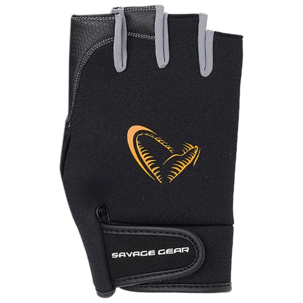 Savage Gear - Guantes de Neopreno para Exteriores, Talla M/L/XL