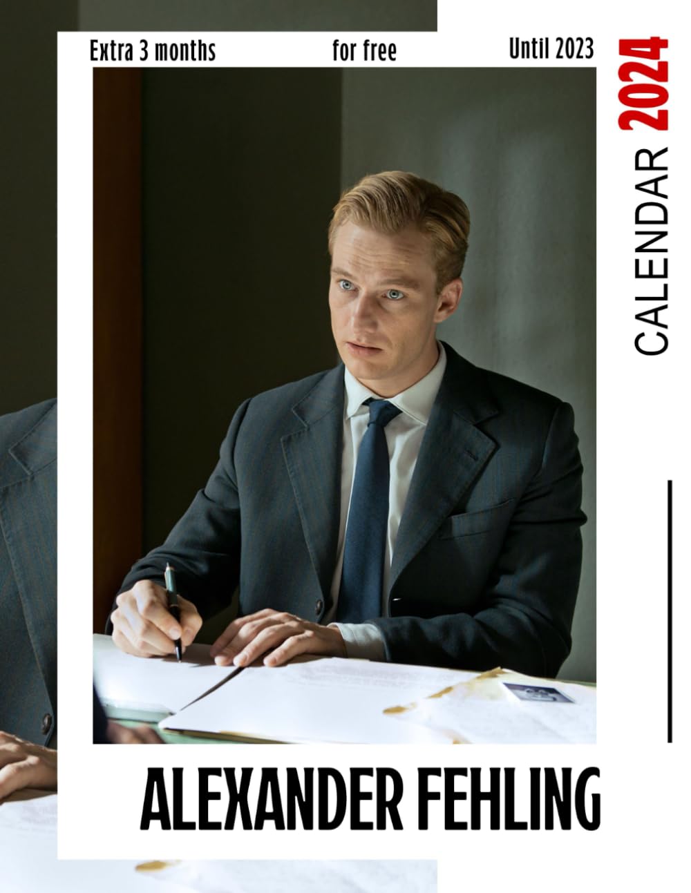 Calendar 2024: A Year of Timeless Moments with Alexander Fehling, Celebrate Every Month with Stunning Images and Unreleased Details about Memorable Trips