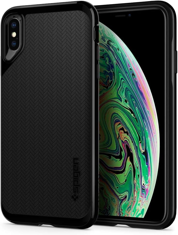 Spigen Neo Hybrid Designed for iPhone Xs MAX Case (2018) - Jet Black