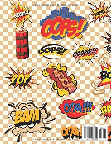 Miniatura 2 de Dibuja tus Propios Cómics! Viñetas en Blanco.10 Plantillas Diferentes para Dibujar Tebeos, Manga y Anime con Guía para Principiantes.140 páginas.