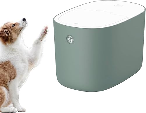 Contenedor de almacenamiento de alimentos para mascotas, contenedor hermético de plástico hermético a prueba de humedad de 15 libras para alimentos