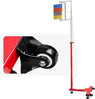 XENITE Volleyball Training Equipment Tool, Vertical High Jumping Challenger Measurement Pole, Vertical Jumping Tester with Pulley for Kids Youth Adult