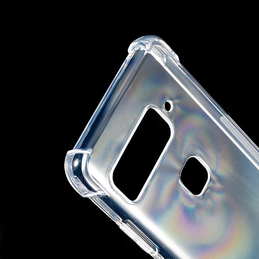 Custodia in TPU Compatibile con Asus Smartphone for Snapdragon Insiders, Cover Protettiva Morbida e Antiurto con Ritagli Precisi e Design Sottile Antigraffio (Nero