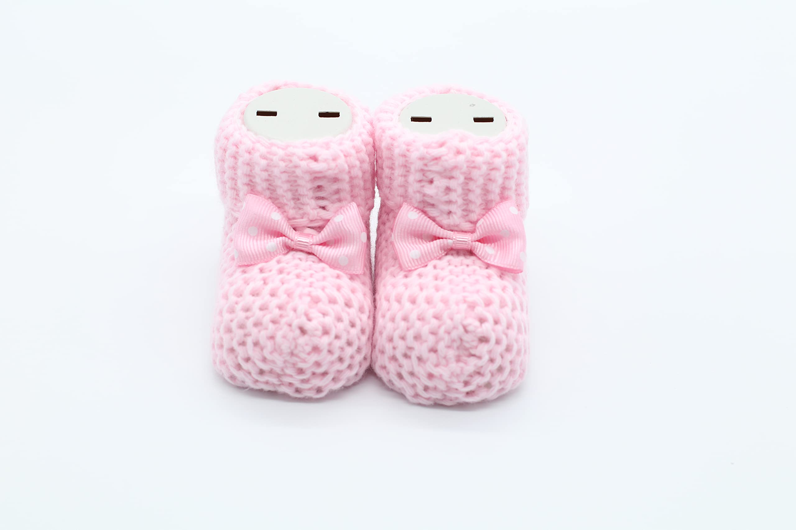Weiche Babyschuhe gestrickt, Babychucks Unisex Strickschuhe, warme gehäkelte Stricksocken Patik für Neugeborene 0-6M
