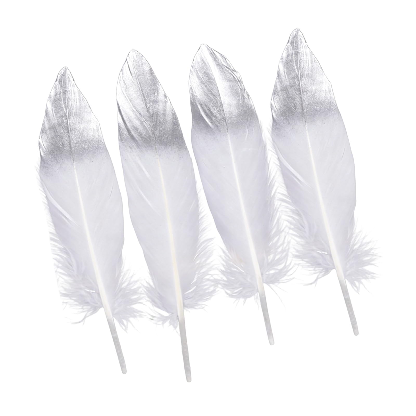 Snorvixre 50Pcs Bright Plumage for Crafting Photography Backdrops and Themed Party Supplies Colorful Craft Quills