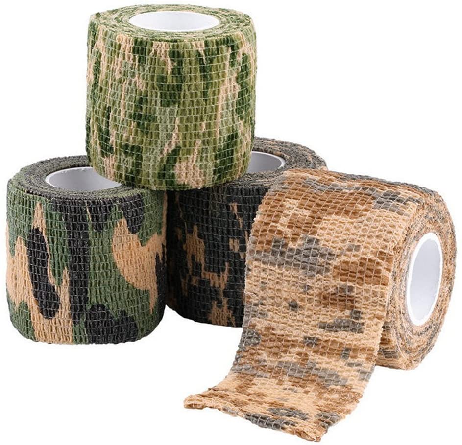 Camo Tape, Outdoor Tarnband, Selbstklebende Tarnung Band, Multifunktionales Stealth Camouflage Klebeband, Vliesstoff für… – Bild 8