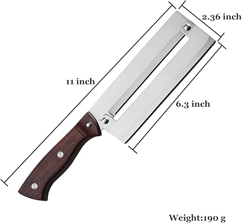 Miniatura 2 de Decohomeforu Cuchillo de pelar caña de azúcar, cuchillo de pelar piña, cuchillo pelador de caña de azúcar, cuchillo de pelar frutas, cuchillo de