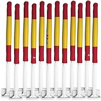 Vista 169 de Bandera de Estados Unidos con poste para coche, bandera para carros, 2 unidades, bandera de América, capó para auto, 4 de julio, decoración