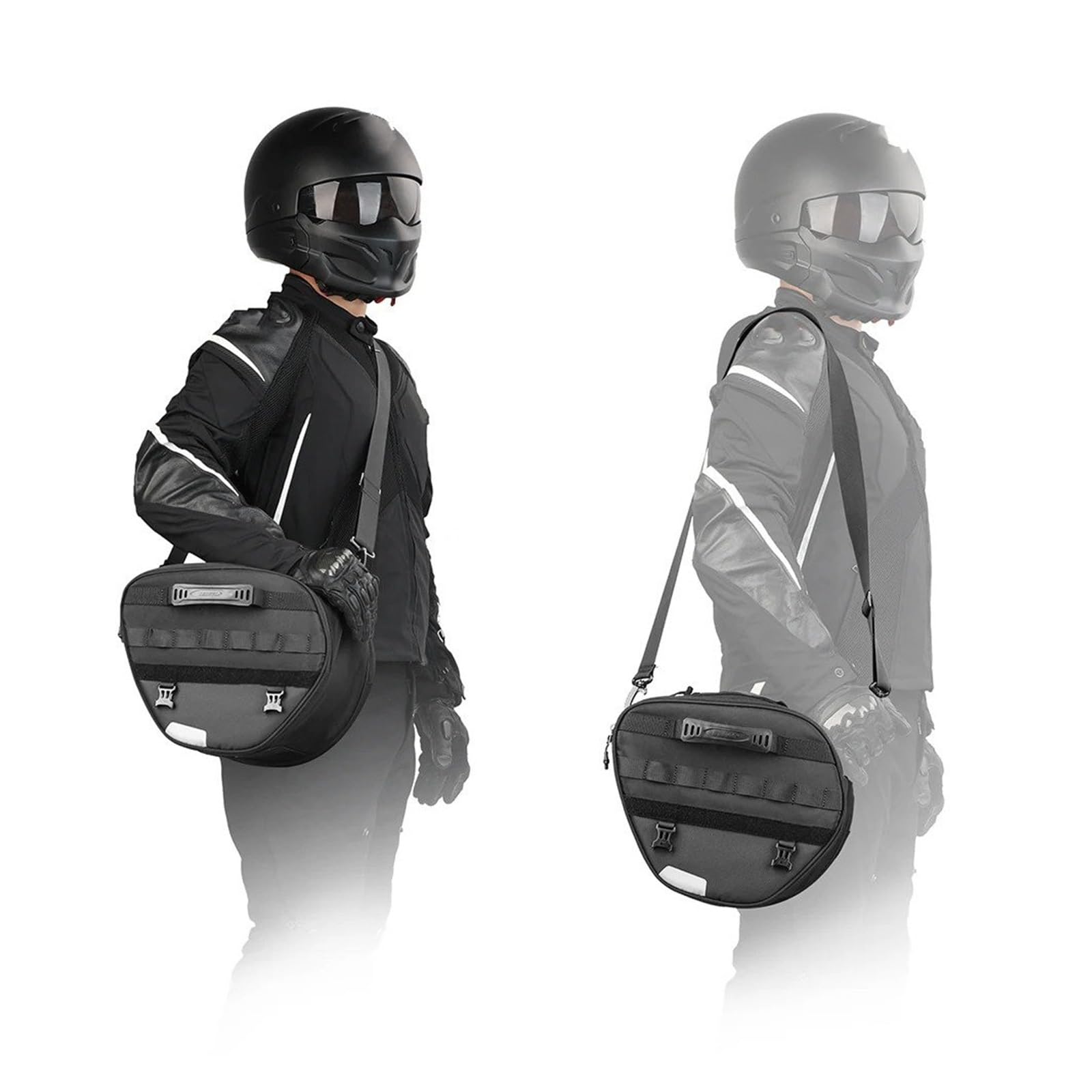 Borsa Moto Borsa Tunnel Moto Adatta Scooter/motore Sotto L'osso 15 Litri Impermeabile Copertura Antipioggia Sedile Posteriore Selle Moto Bagagli