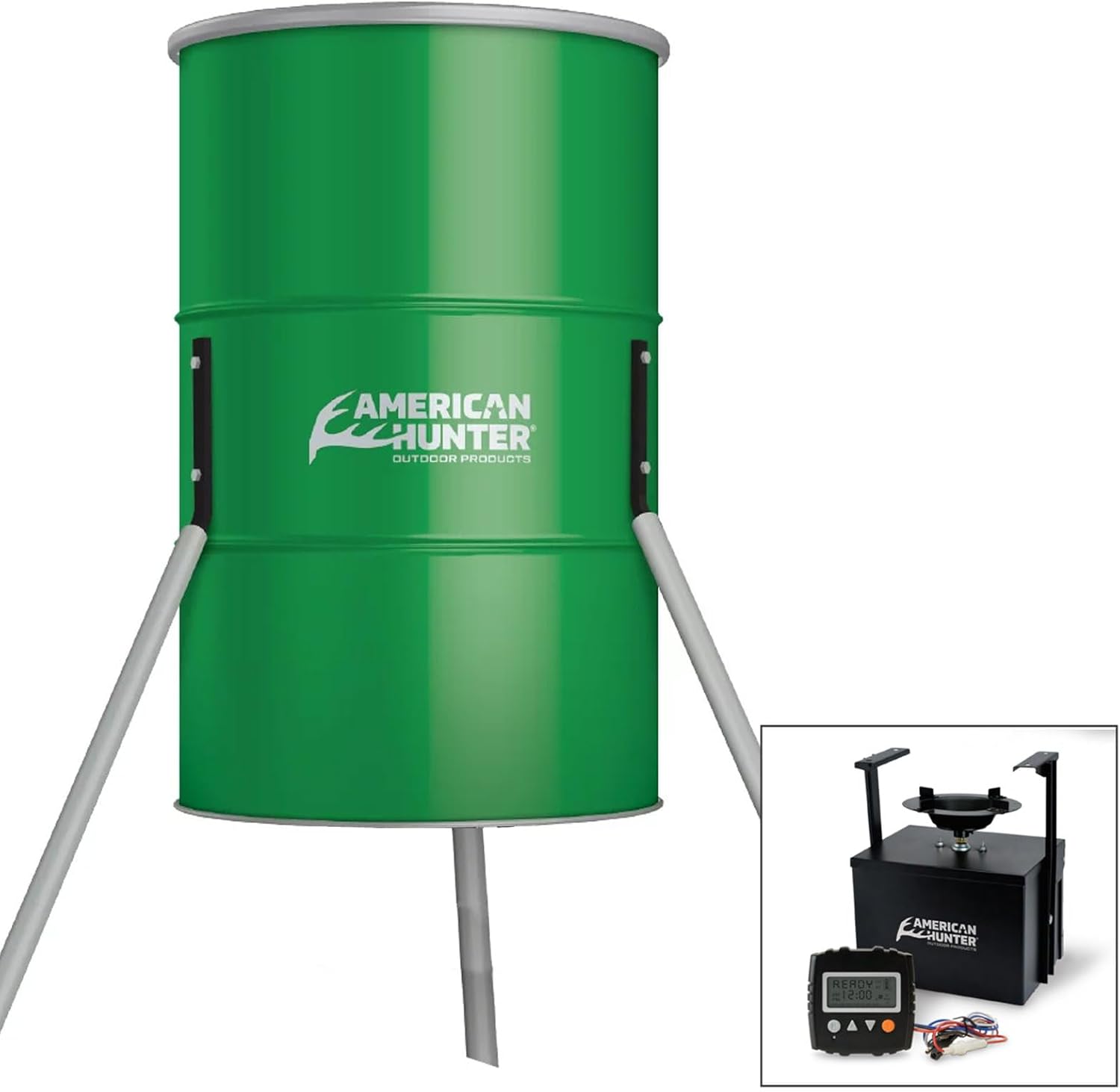 AMERICAN HUNTER 350 LB Tripod Feeder Hunting Versatile