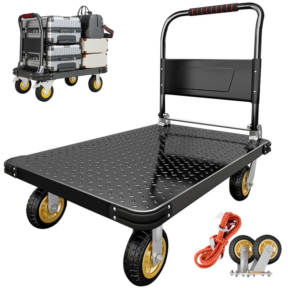 01107Z フリー台車 サイズ可変 キャスターロック付き 3台set イタミ