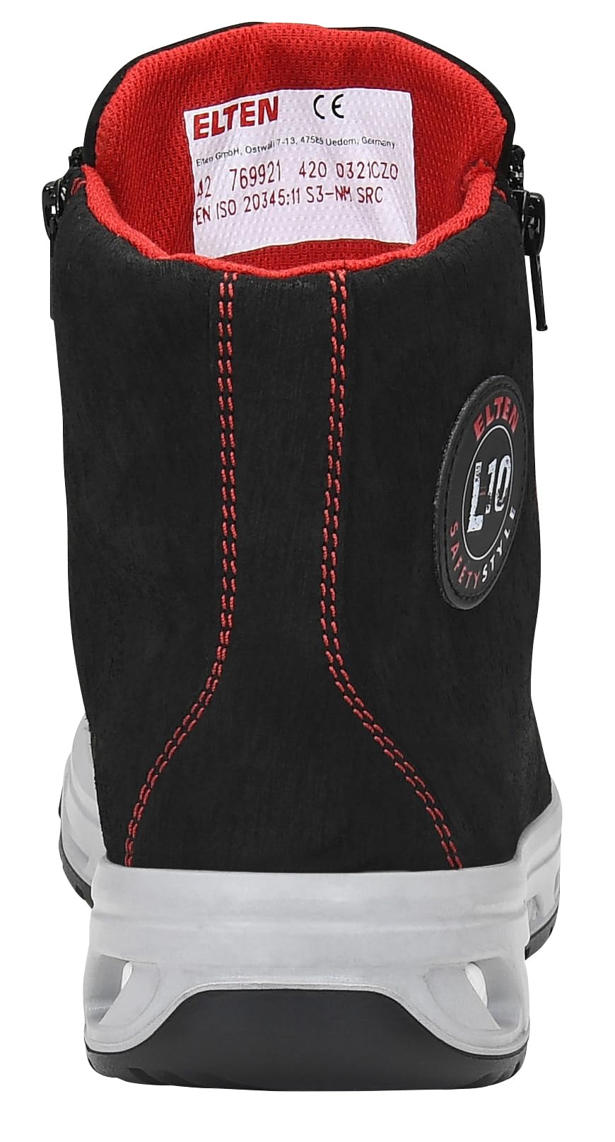 ELTEN NORMAN XX10 Mid ESD S3 | Sicherheitsschuhe für Damen & Herren, Stahlkappe, leicht, atmungsaktiv