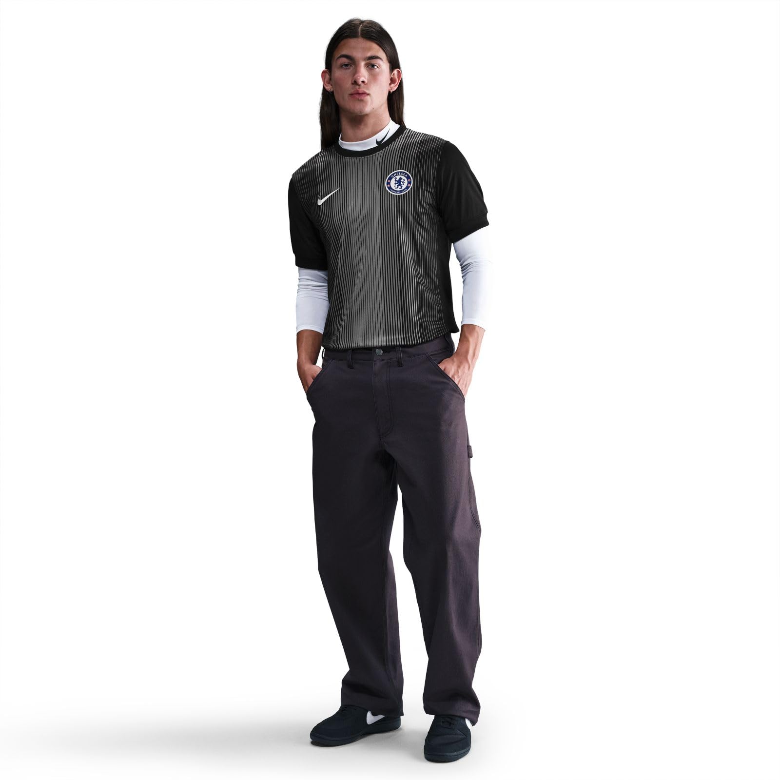 NIKE Replika koszulki piłkarskiej z krótkim rękawem Mężczyźni Fc Chelsea 2025/26 Stadium Goalkeeper Nike Dri-fit Kurzärmliges Replika-fußballtrikot für Herren