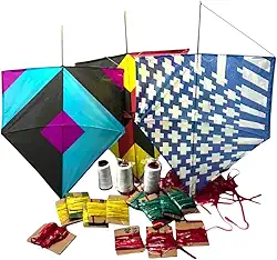 kit 5 Pipas sortidas Gigante 70cm com rabiola + 1 linha dez