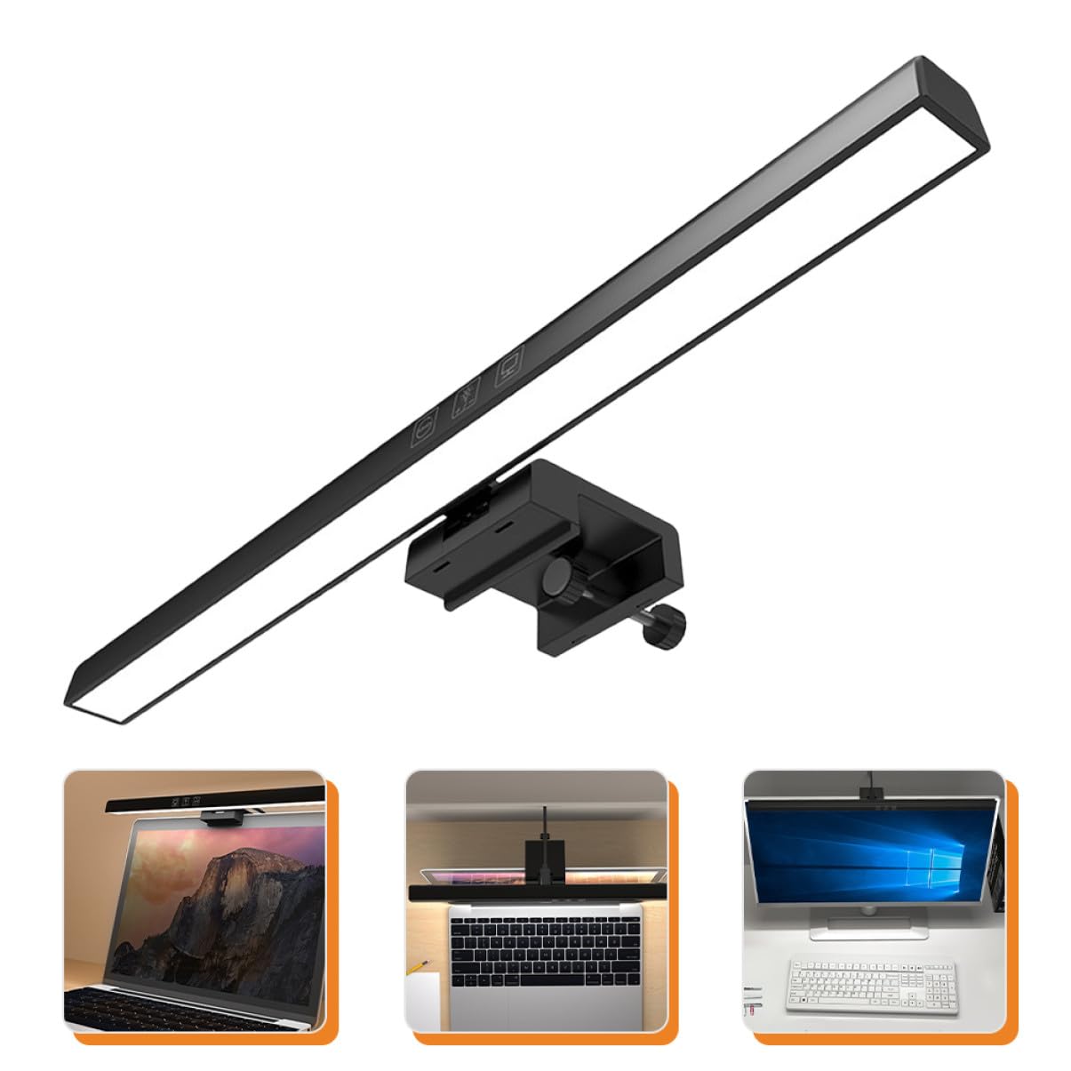 Barre Lumineuse D’écran D’ordinateur Noire USB 5v 5w