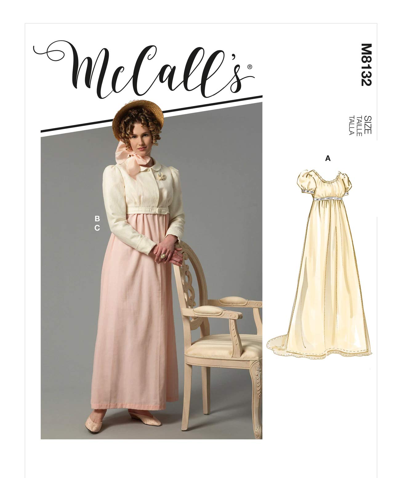 McCall's M8132E5 Misses Costume M8132E5-Costume da Donna, E5 (14-16-18-20-22)