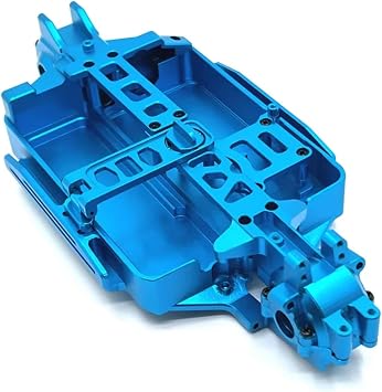 for MJX for Hyper Go for 16207 for 16208 for 16209 for 16210 for H16 for M162 1/16 Metal Body for Chassis RC Car Upgrade Parts Accessories RC Upgrade PartsBlue