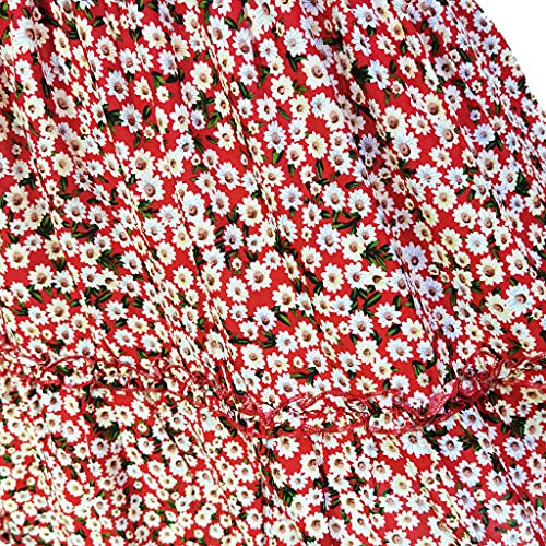 Women’s Summer Beach Boho Ruffle Sleeveless Adjustable Straps Tube Top Mini Dress Ruffle Cover Up Dresses3