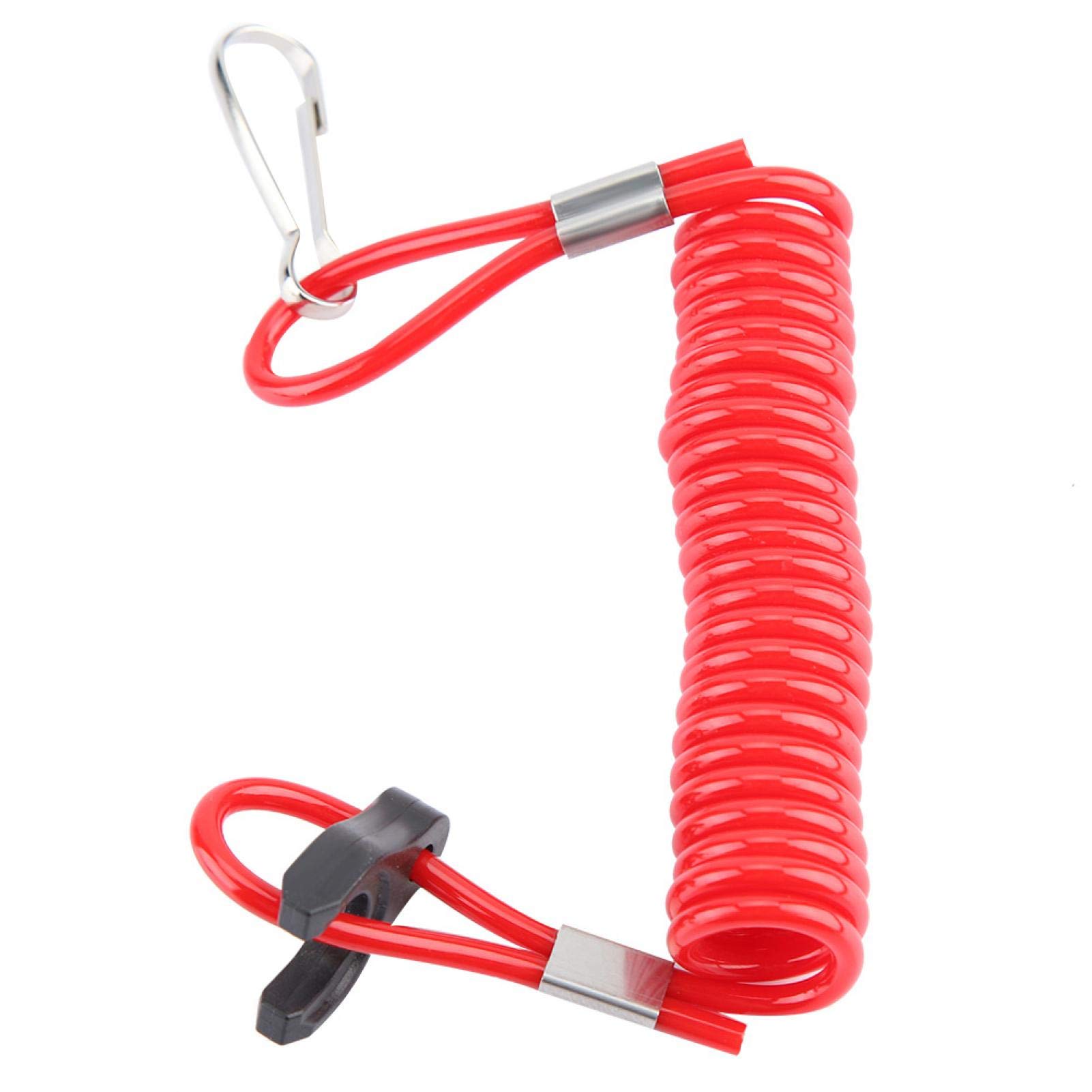 Qiilu Außenborder Switch Sicherheitsleine, Motor Zündung Switch Kabel für Marine Tohatsu