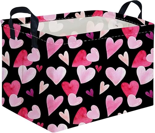 Miniatura 62 de FXOLCSHE - Cesta rectangular de animales, cesta de almacenamiento impermeable para recámara, cesta de guardería, cesta de almacenamiento para