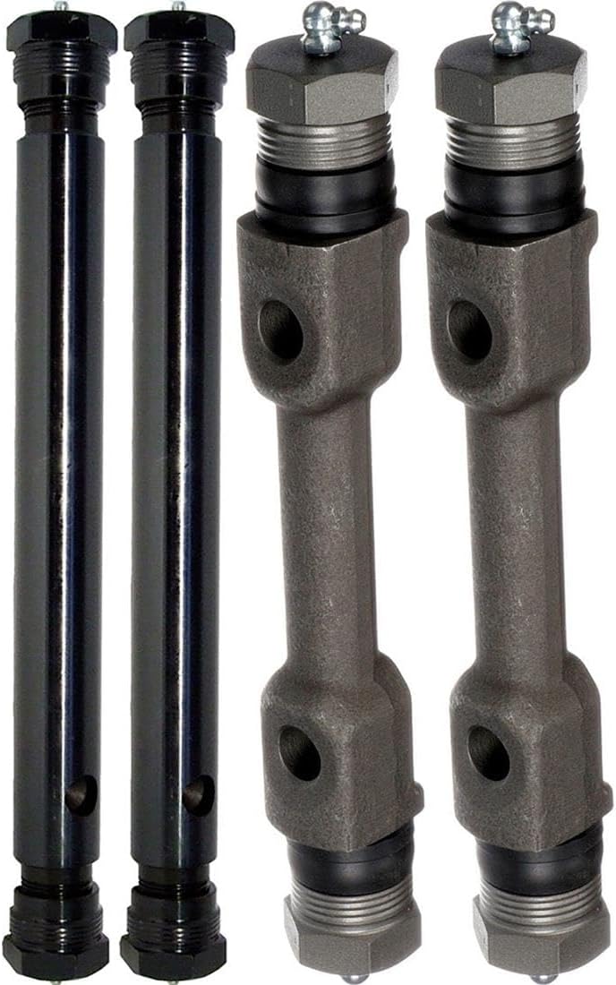 4pcs Front Upper and Lower Suspension Kit Control Arm Shaft Kit Compatible with Chevrolet G20 Van 1971 1972 5.7L V8