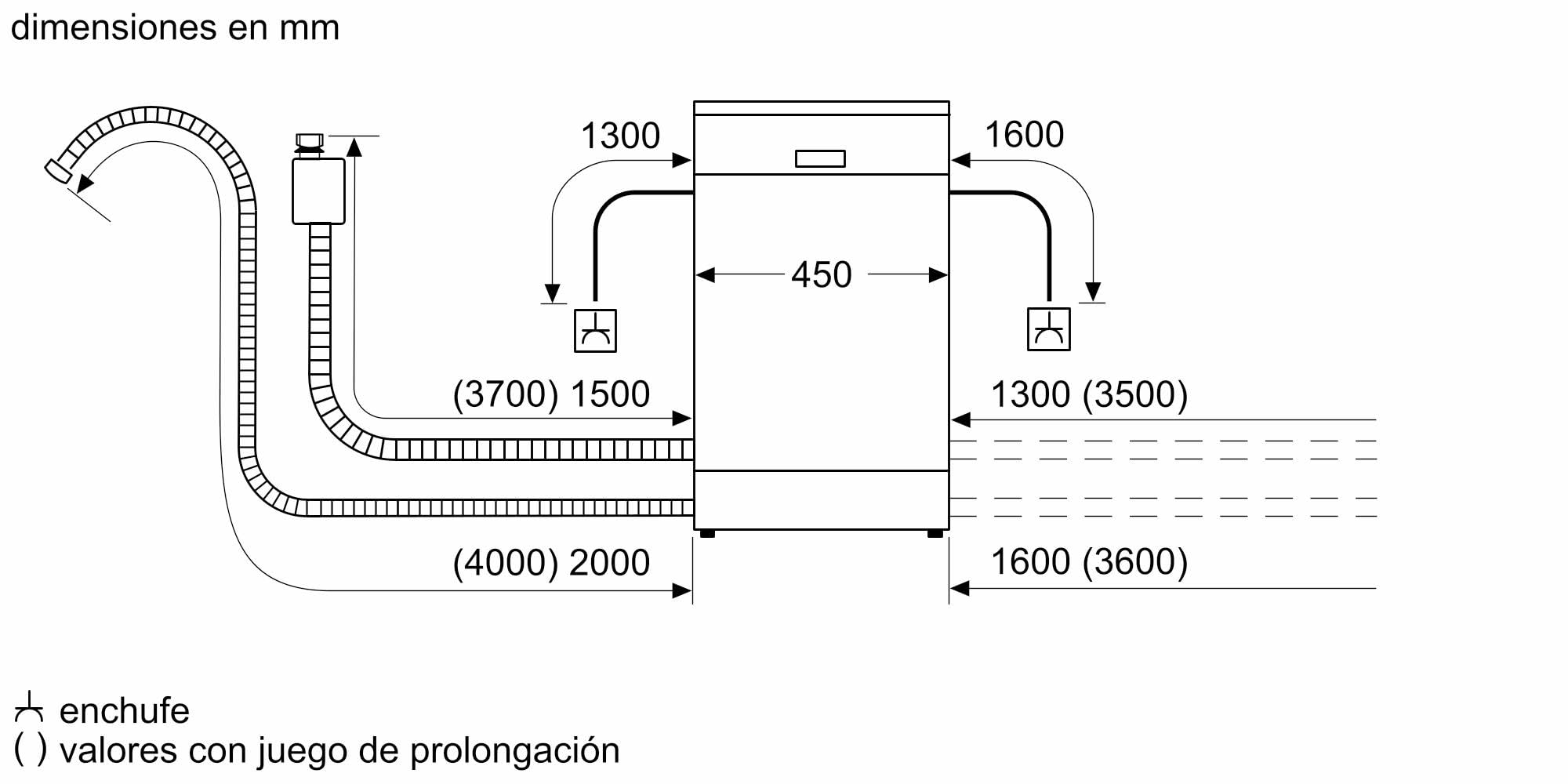 Bosch - Lavavajillas Libre Instalación, 45 cm, Serie 4, Home Connect, Blanco, SPS4HMI49E.