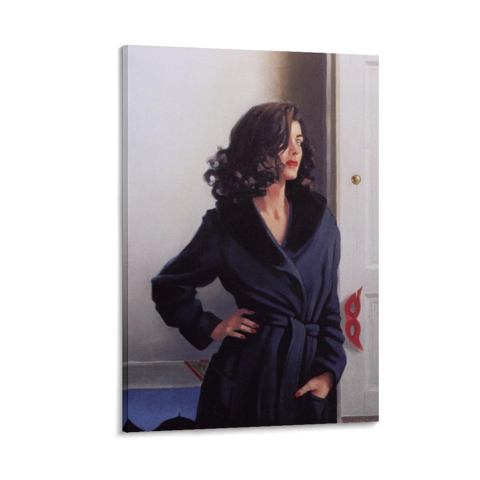 Smartly Dressed by jack_vettriano Wall Art Prints Poster Canvas Painting Poster Wall Art Decorative Picture Prints Modern Decor 12x18inch(30x45cm) โ image 1