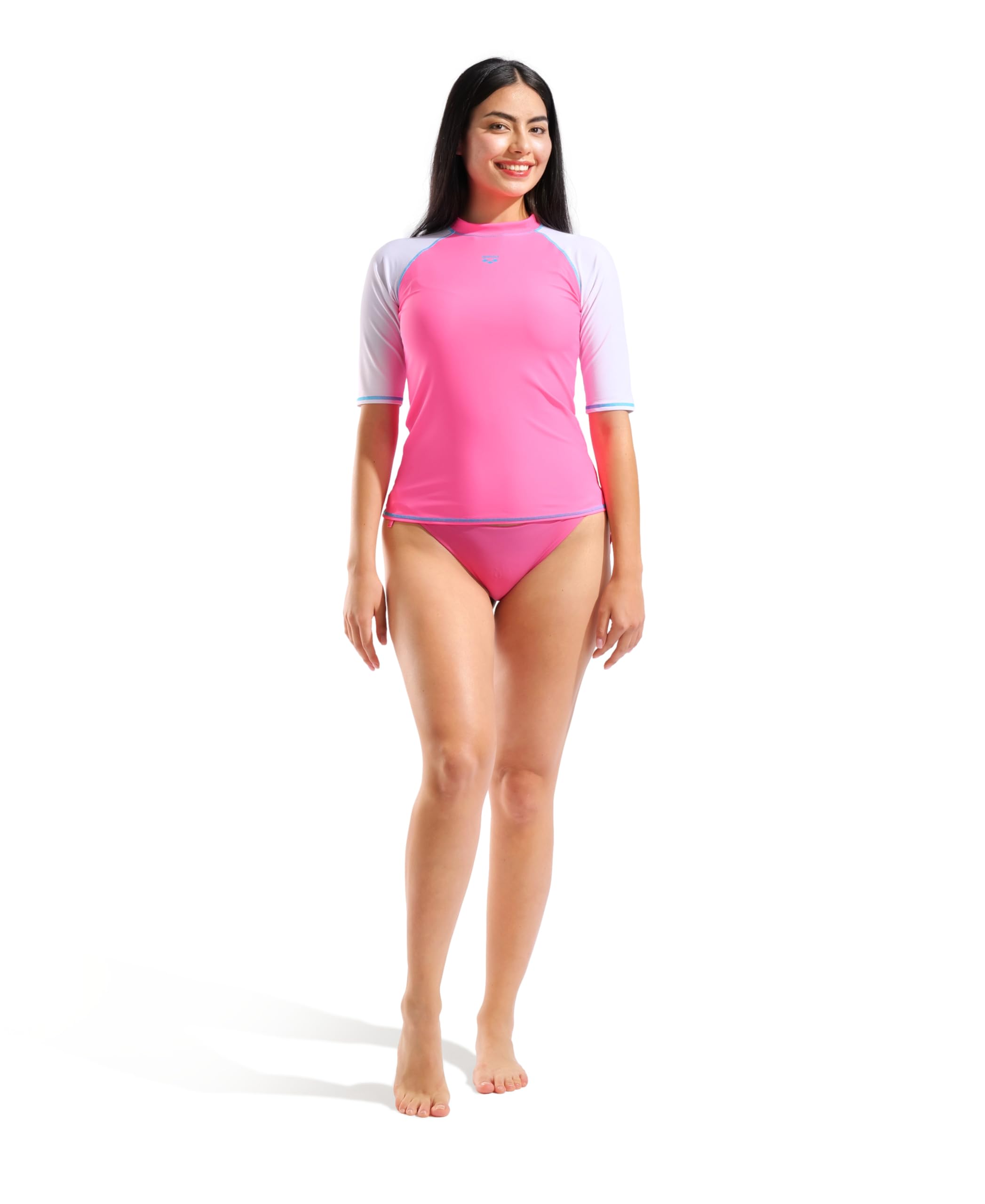 Arena Damen W Arena Rash Vest S/S Graphic Shirt