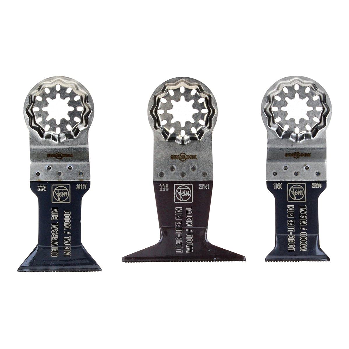FEIN Multimaster MM 300 Plus Start, Utensile multifunzione con set accessori per taglio legno, metalli, cartongesso e plastica, Attacco portautensile StarlockPlus, Sistema serraggio rapido