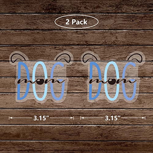 Pegatinas de perro azul para mamá un detalle especial para amantes de mascotas 4