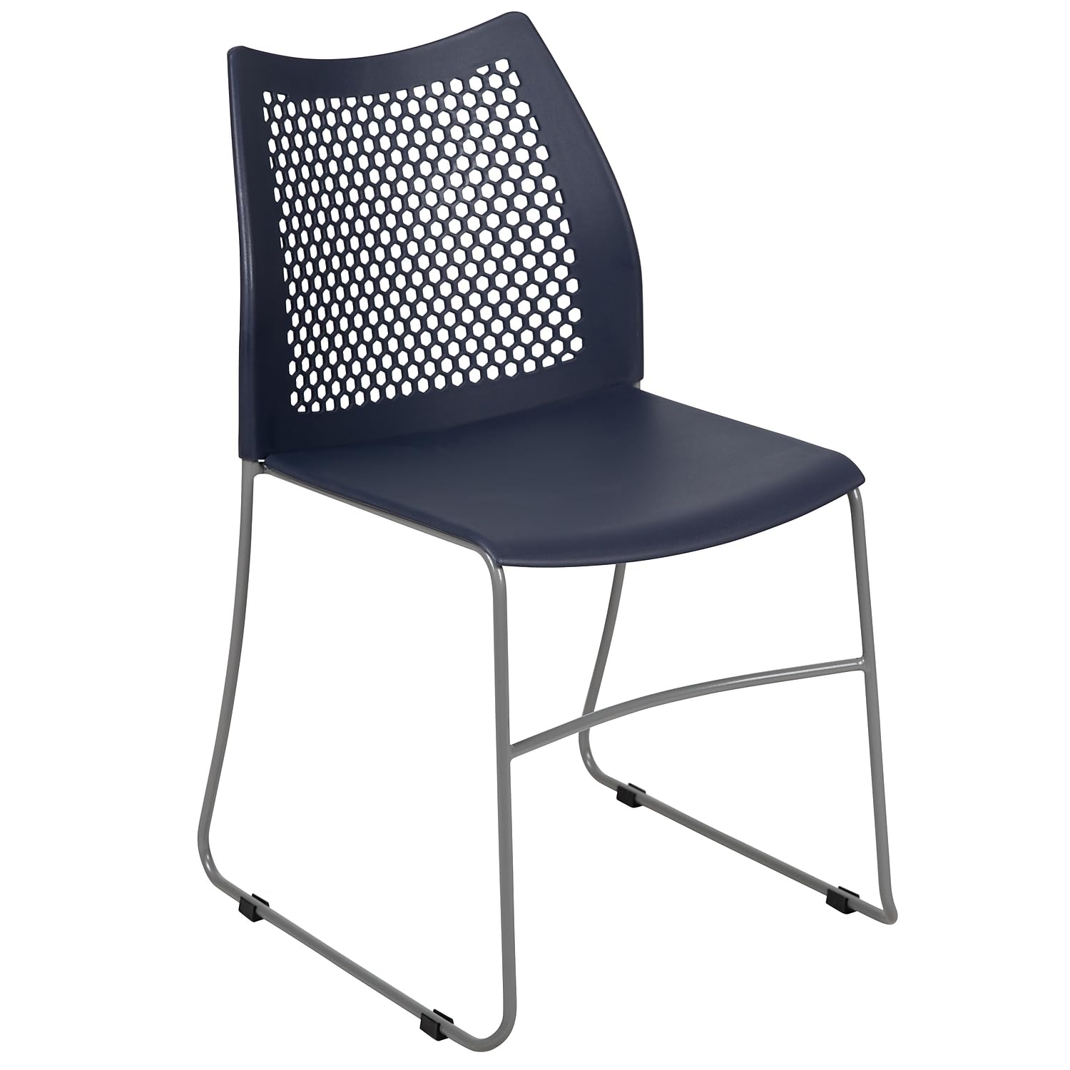 Flash Furniture Navy / Set of 1 / Contemporary Stacking Chairs