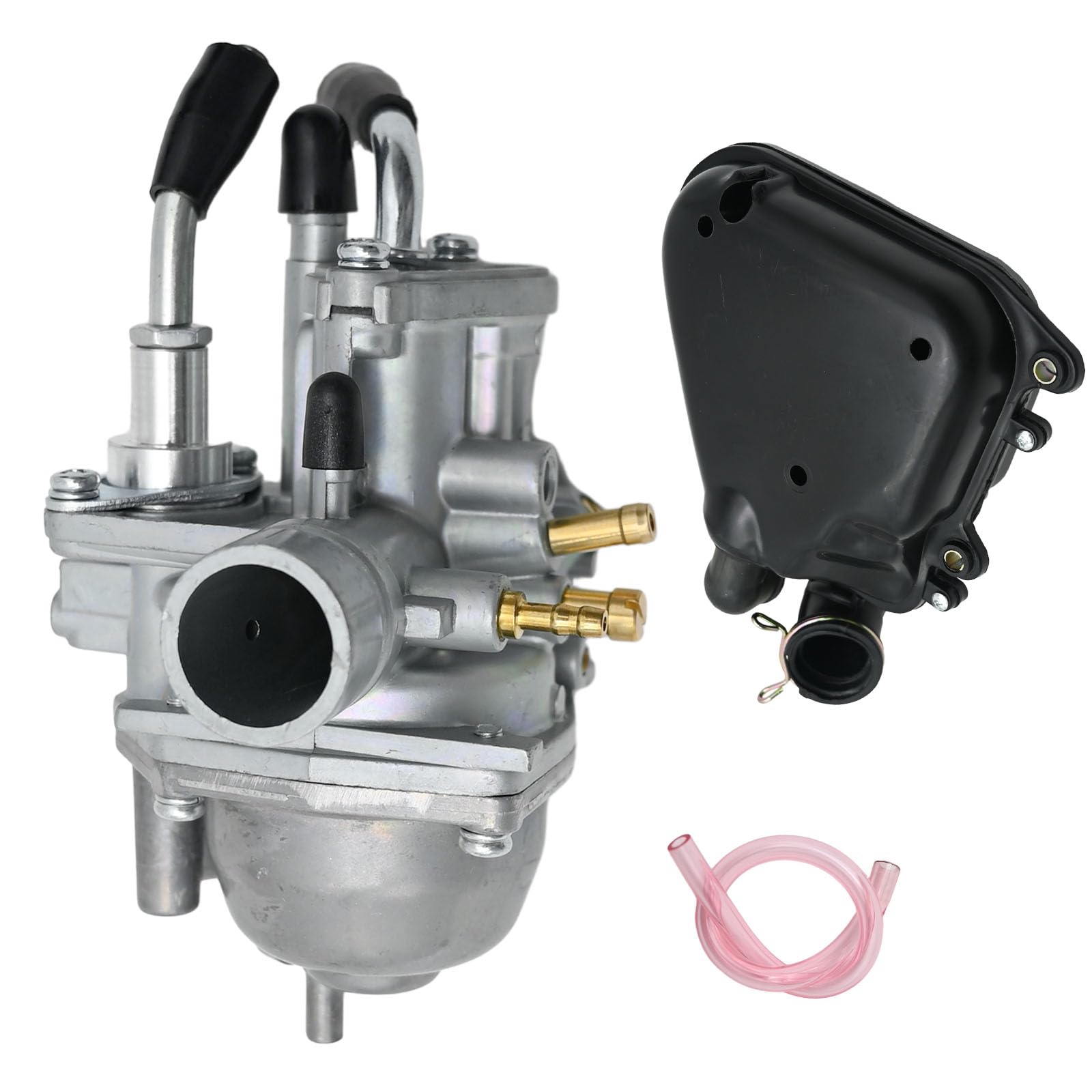 laffoonparts Carburetor w/Air Filter Box Replacement for Polaris Sportsman 90 2001-2006, Scrambler 90 2001-2003, Predator 90 2004-2007, Replacement