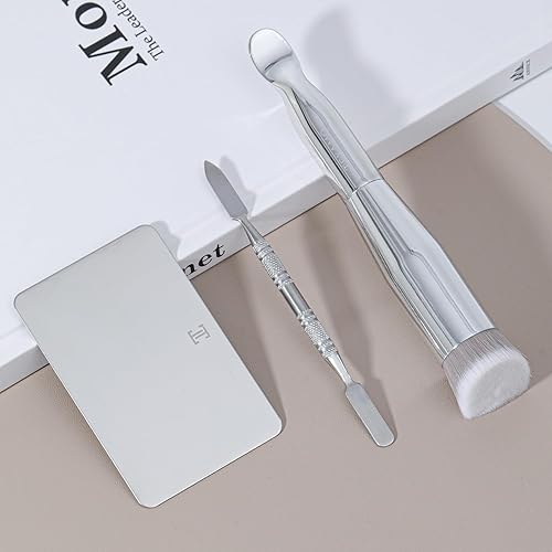 Miniatura 5 de Espátula de maquillaje de base, espátula de maquillaje, espátula de maquillaje, espátula de maquillaje y juego de paleta, espátula para maquillaje,