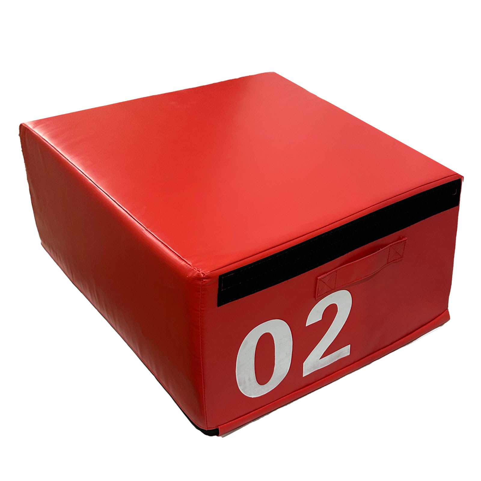Plyo Box, 4-in-1 Verstellbare Sprungbox, Schaumstoff-trainingsbox Mit Mehreren Höhen Für Das Heim-fitnessstudio, Rutschfeste Fitness-stufenplattform Für Springen, Kr(Size:90x55x30cm（35.4x21.6x11.8in）)