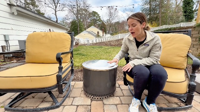 Watch My favorite way to have a bonfire without the smokeyness on ...