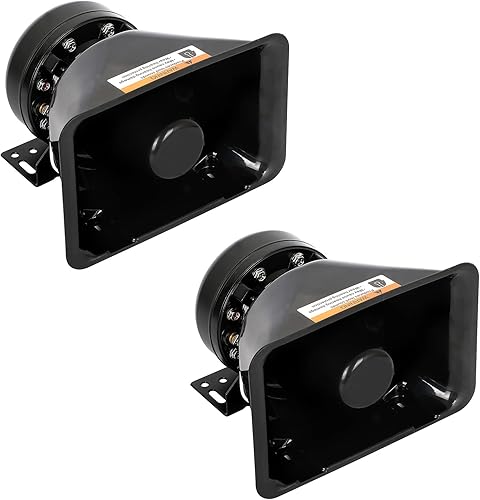 Altavoz de sirena de alto rendimiento compatible con cualquier 100-200 vatios 100 W 200 W (2 piezas)