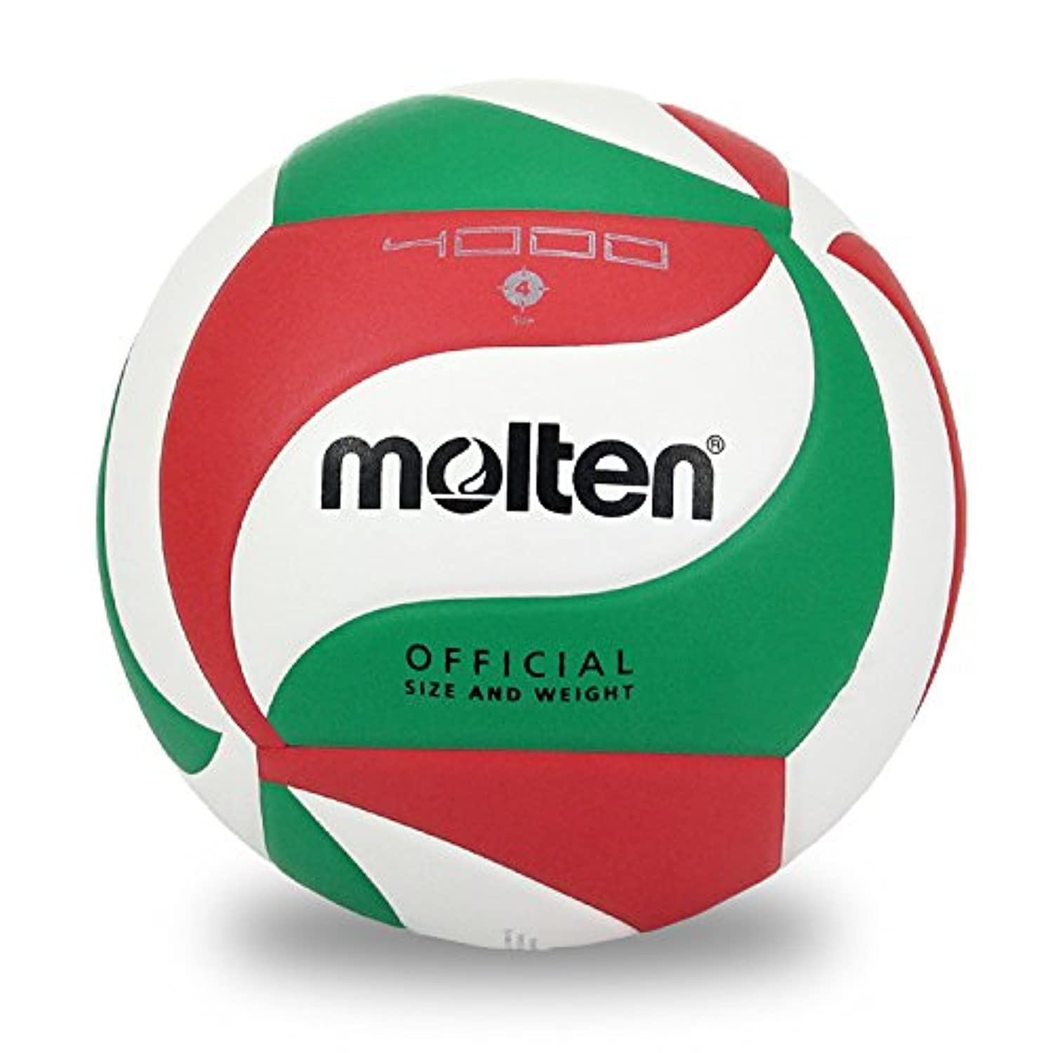 Molten XX Schildkröt Fitness 960133-Pelota de Pilates (28 cm de diámetro), Color Verde, Unisex Adulto
