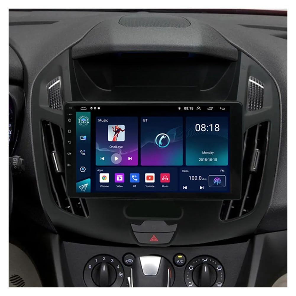 Android 13.0 Double Din Car Stereo for Ford Transit Connect 2014-2018 9 Inch HD Touch Screen Car Audio Receiver with GPS Navigation Bluetooth Head Unit Supports Backup Camera 2G+32G-image-10