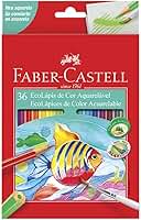 EcoLápis Aquarelavel 36 Cores, Faber-Castell, 120236G, Grafite
