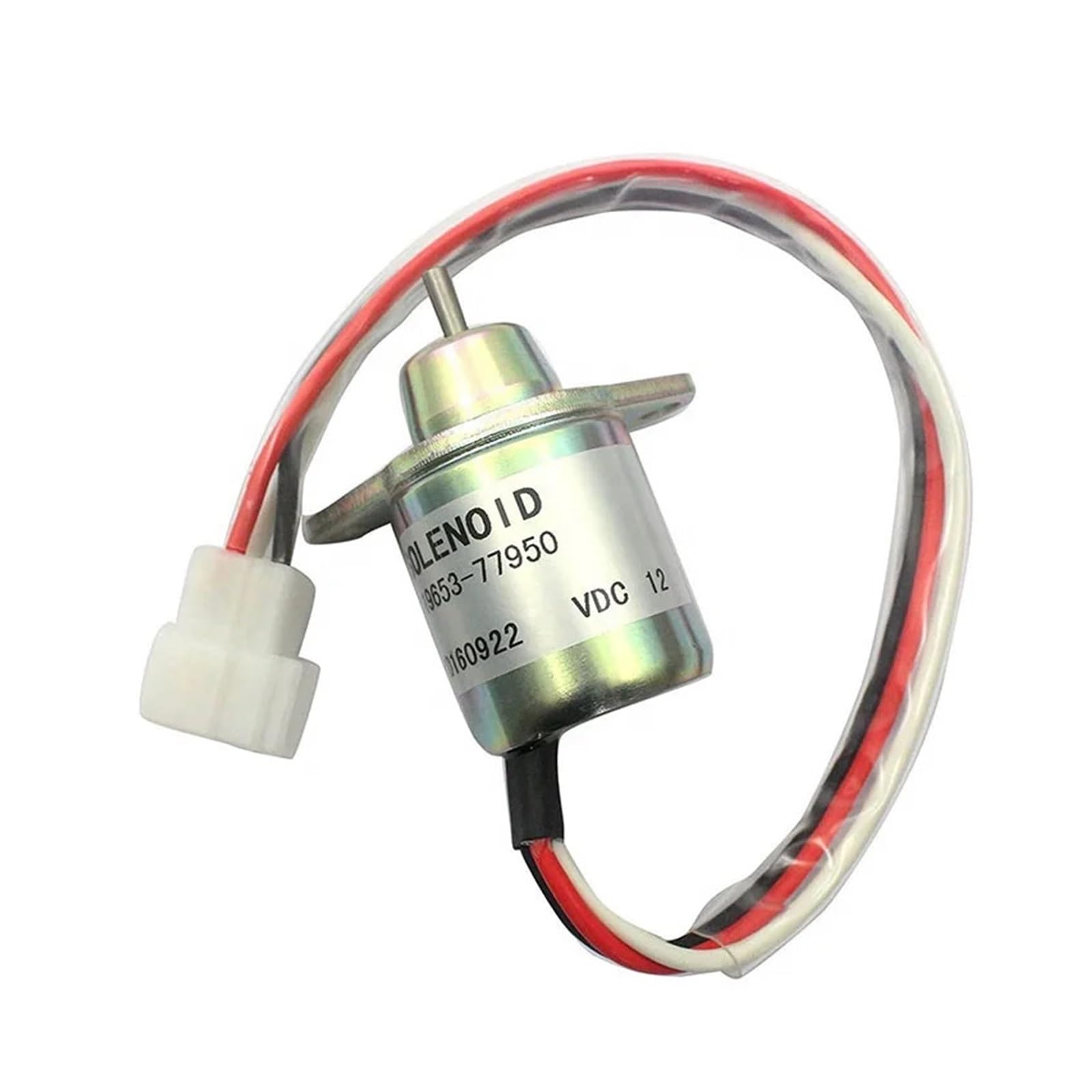 Hdrtcbu One Color Solenoid Valve For Yanmar 119653-77950 Sa-4562T Fuel Stop Control Solenoid Valve Fuel Stop Solenoid