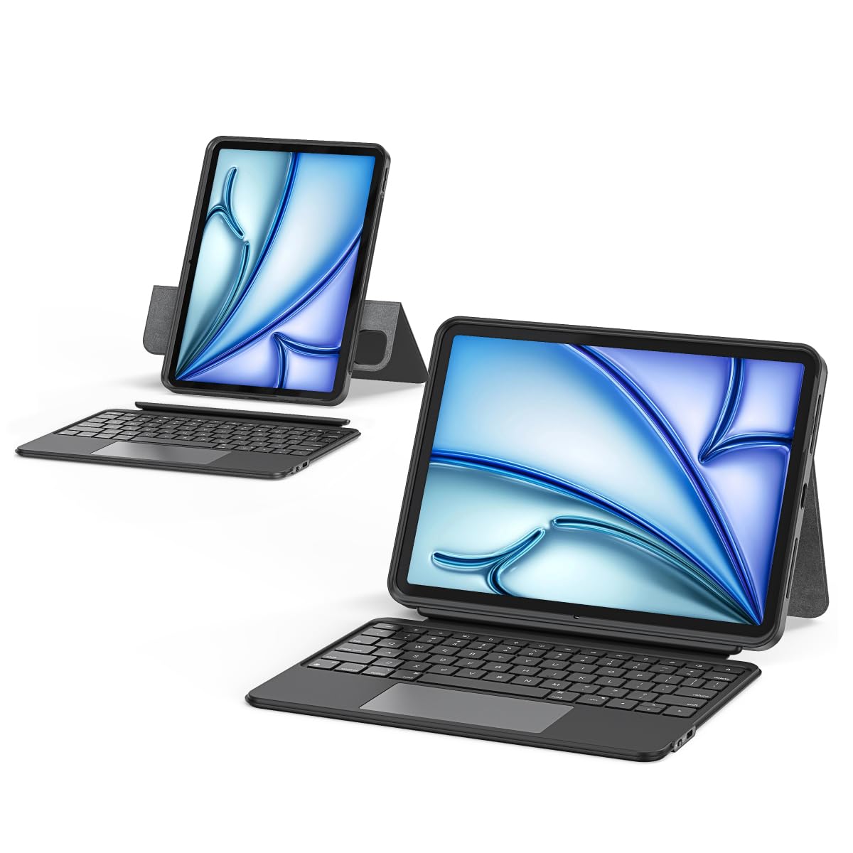 Amazon | accrosoo iPad Air 11インチ (M3 2025 / M2 2024)用 360°回転