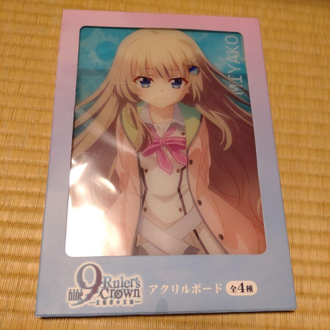 9-nine- Ruler's Crown』 描き下ろしアクリルボード 九條都 TVアニメ